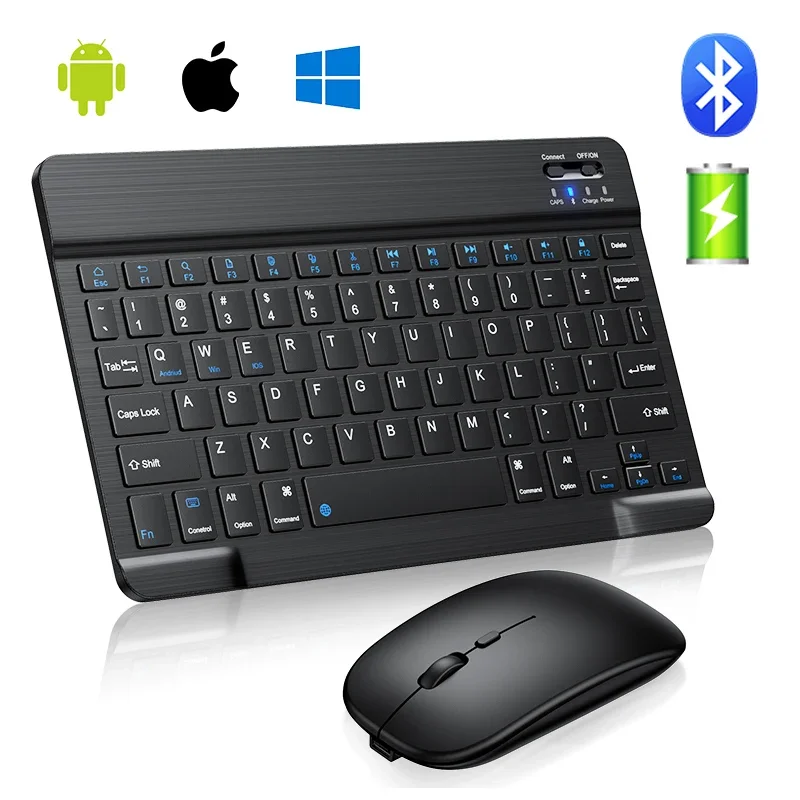 Wireless Keyboard Mini - 10 inch Bluetooth Wireless Keyboard for