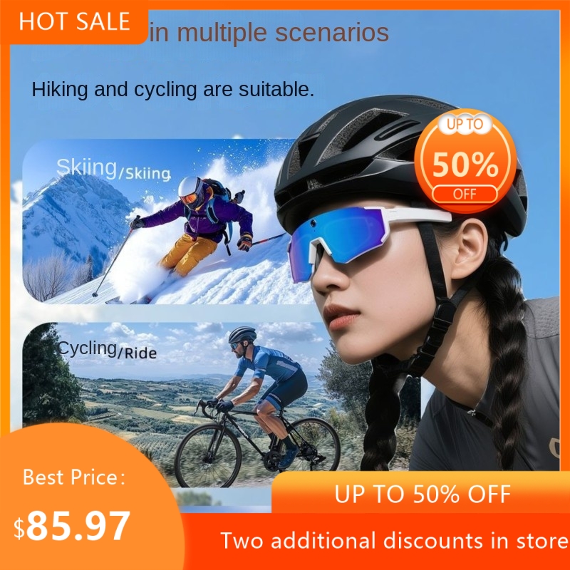 Smart Glasses Ar - Outdoor AI Photography Bluetooth Photography 8-megapixel