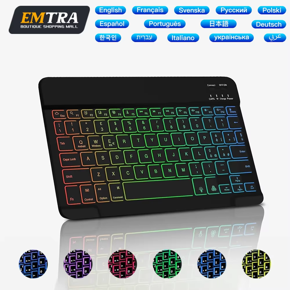 Wireless Keyboard Mini - Mini Backlit For iPad Keyboard Backlight