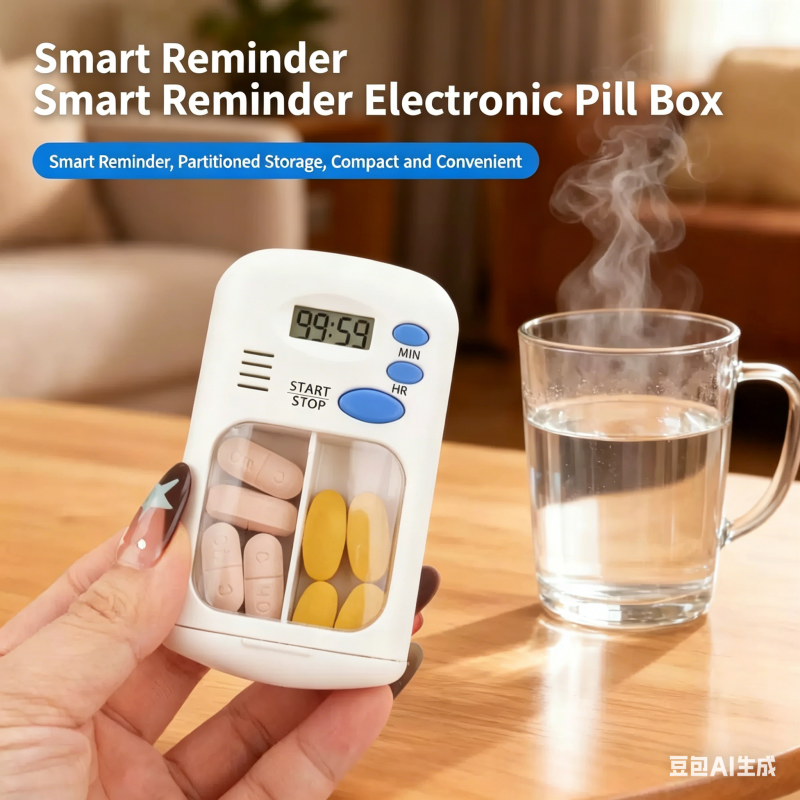 Electronics & Gadgets Beginning With D - Mini Portable Electronic Intelligent Medicine Box,