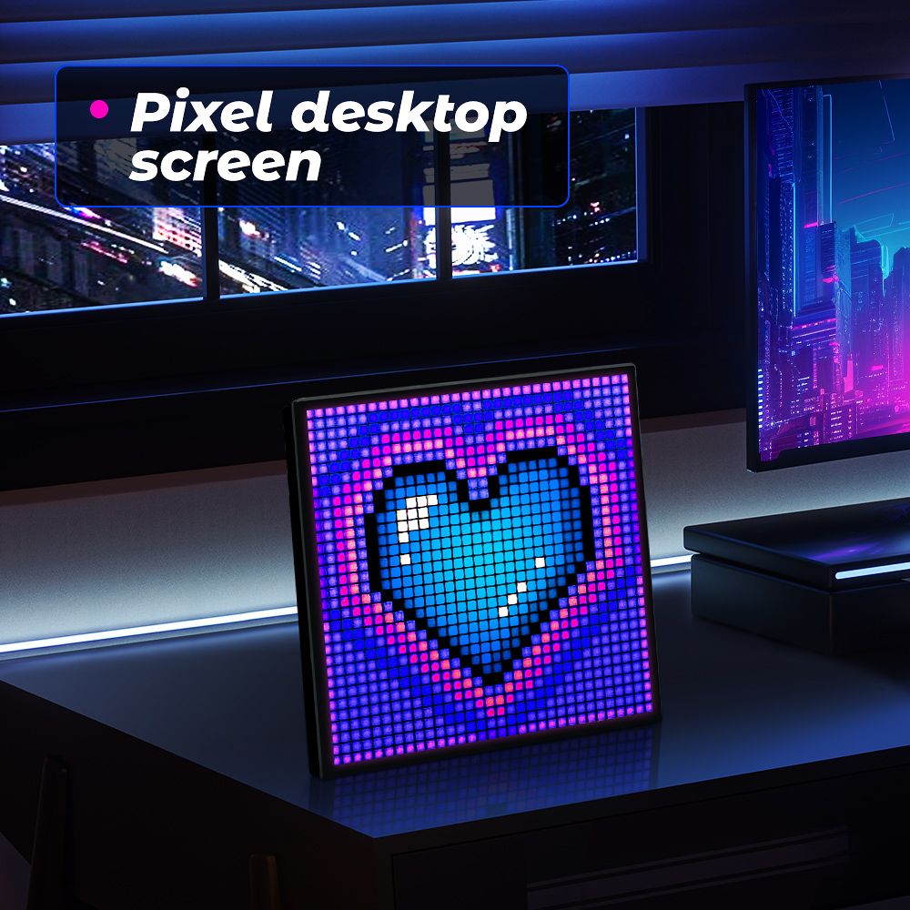 Rgb Desk Lamp Smart - Smart LED Pixel Display,32X32，LED Light Display