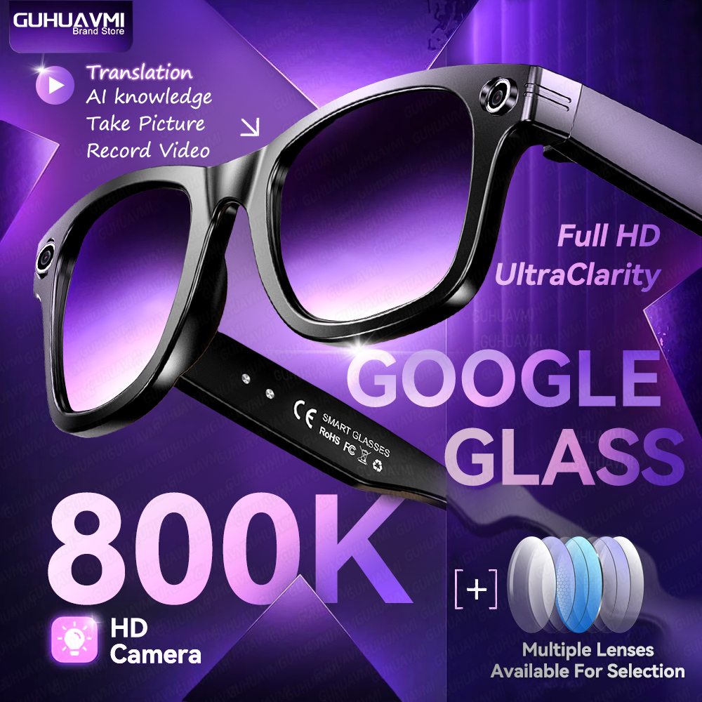 Smart Glasses Ar - AI Smart Glasses with 8MP Camera