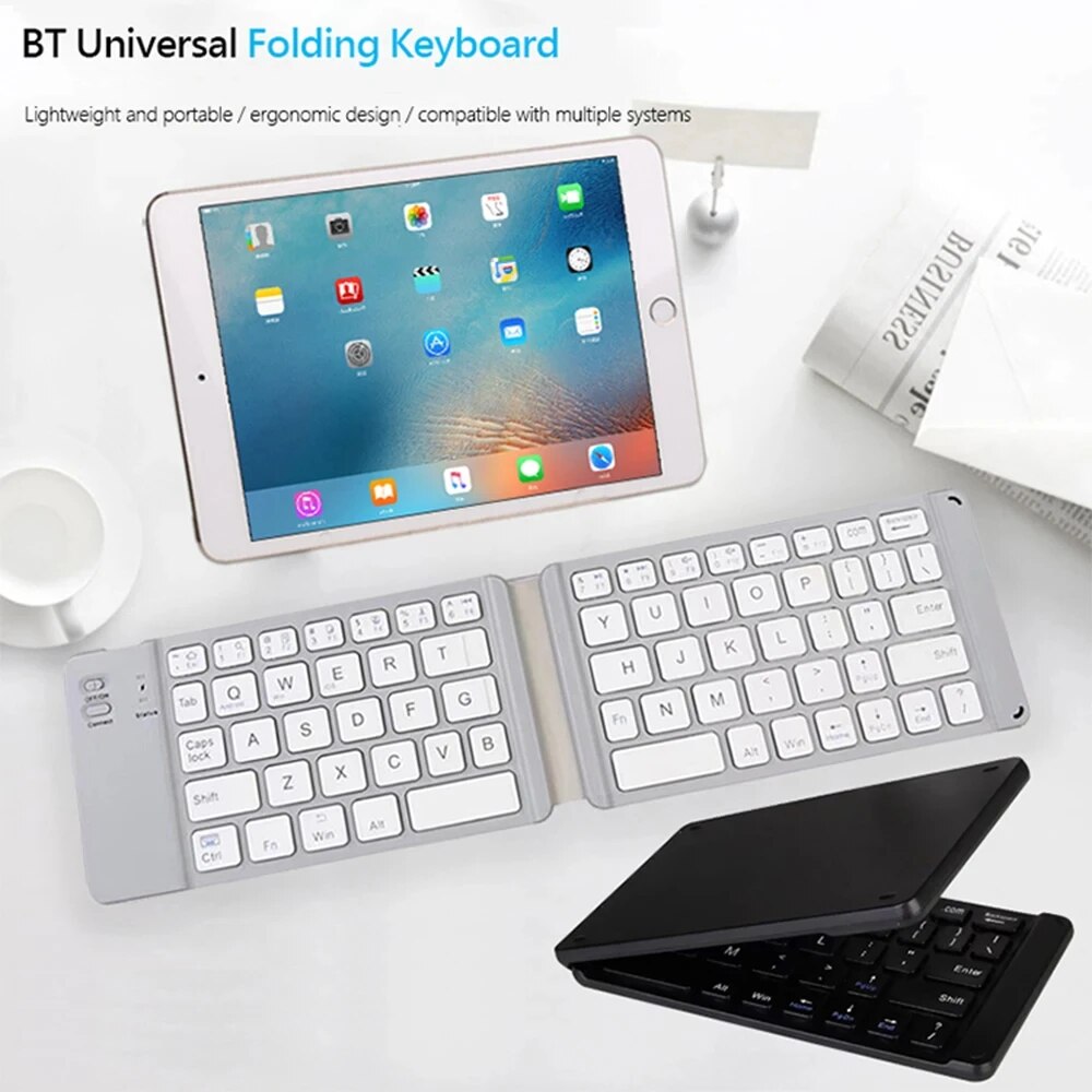 Folding Bluetooth Keyboard For - Wireless Keyboard Mini のレビューと価格