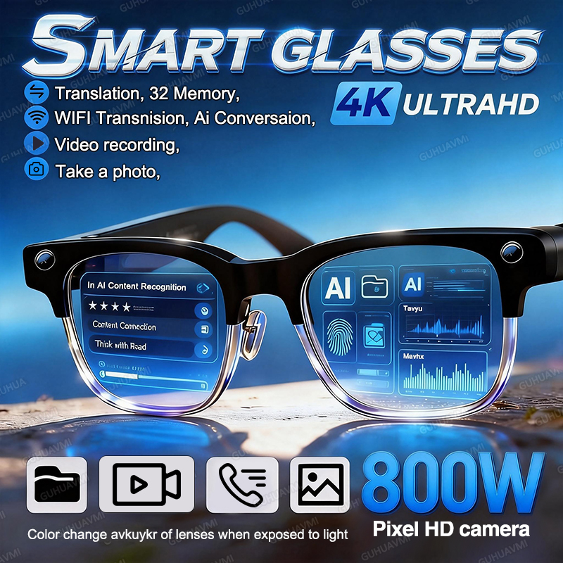 2026New 800W Pixel Camera Smar - Smart Glasses Ar のレビューと価格