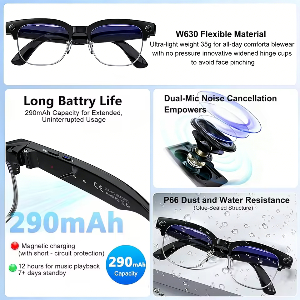 2026New 800W Pixel Camera Smar - Smart Glasses Ar のレビューと価格