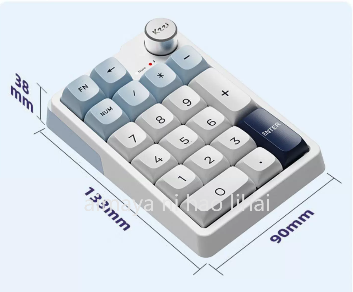 Kzzi K20 Mini Keypad Three Mod - Wireless Keyboard Mini のレビューと価格