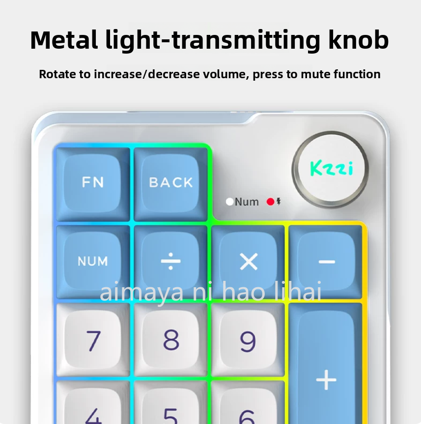 Kzzi K20 Mini Keypad Three Mod - Wireless Keyboard Mini のレビューと価格