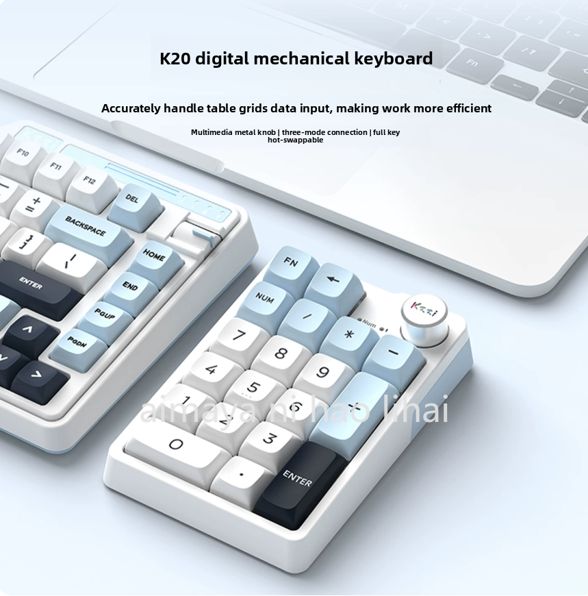 Kzzi K20 Mini Keypad Three Mod - Wireless Keyboard Mini のレビューと価格
