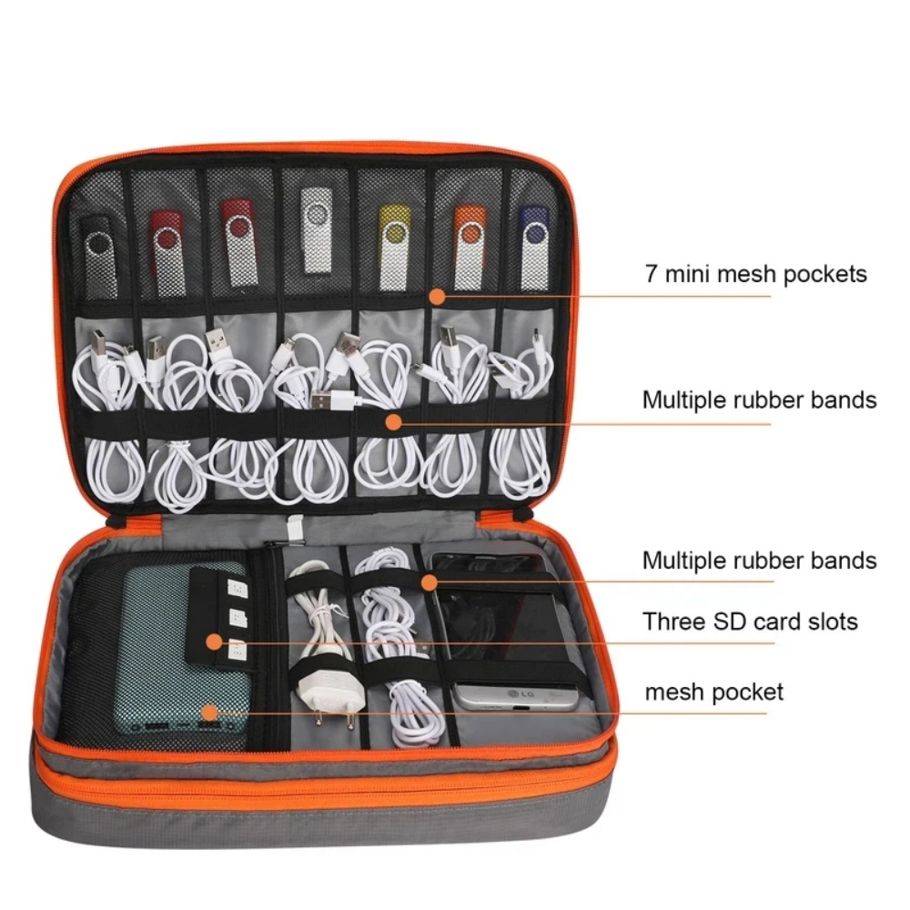 Double Layers Large Capacity T - Electronics Gadgets And Accessories のレビューと価格