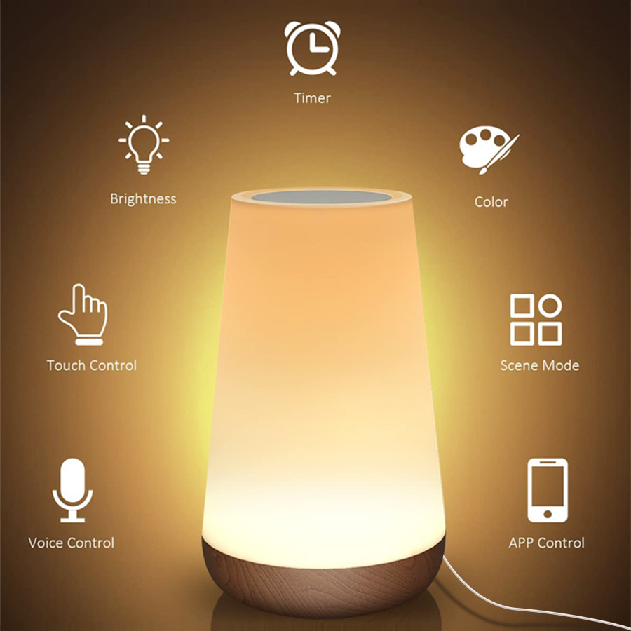 Tuya WiFi Smart Table Lamp Dim - Rgb Desk Lamp Smart のレビューと価格