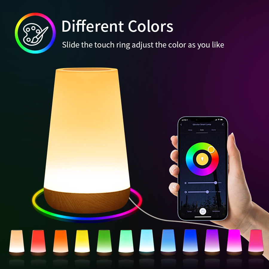 Tuya WiFi Smart Table Lamp Dim - Rgb Desk Lamp Smart のレビューと価格
