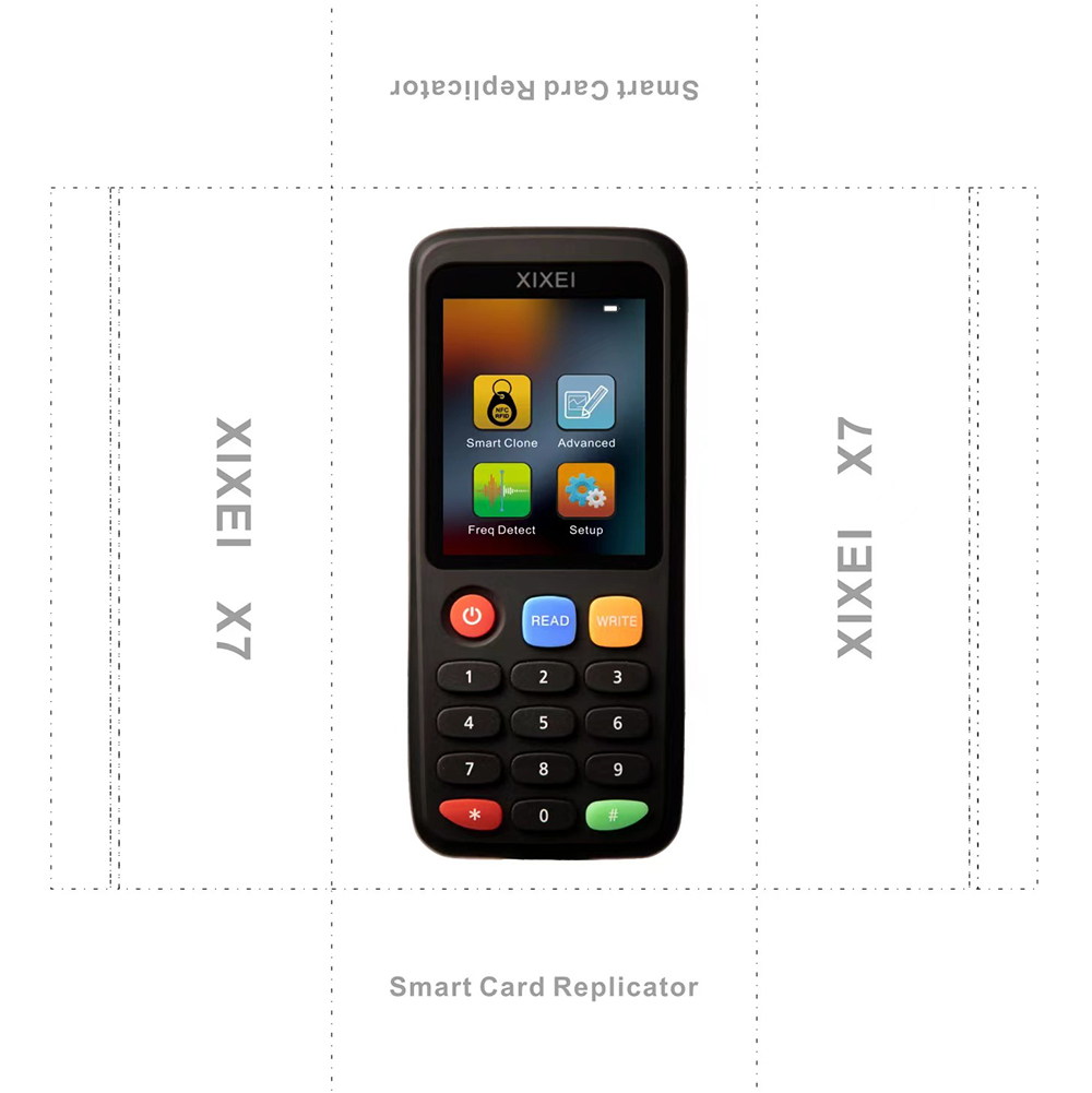 X7 RFID Smart Chip Reader Card - Nfc Tag Programmable のレビューと価格