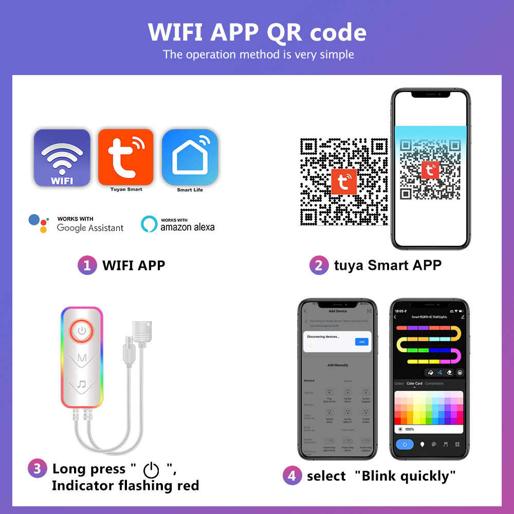 Smart WIFI APP Creative Desk L - Rgb Desk Lamp Smart のレビューと価格