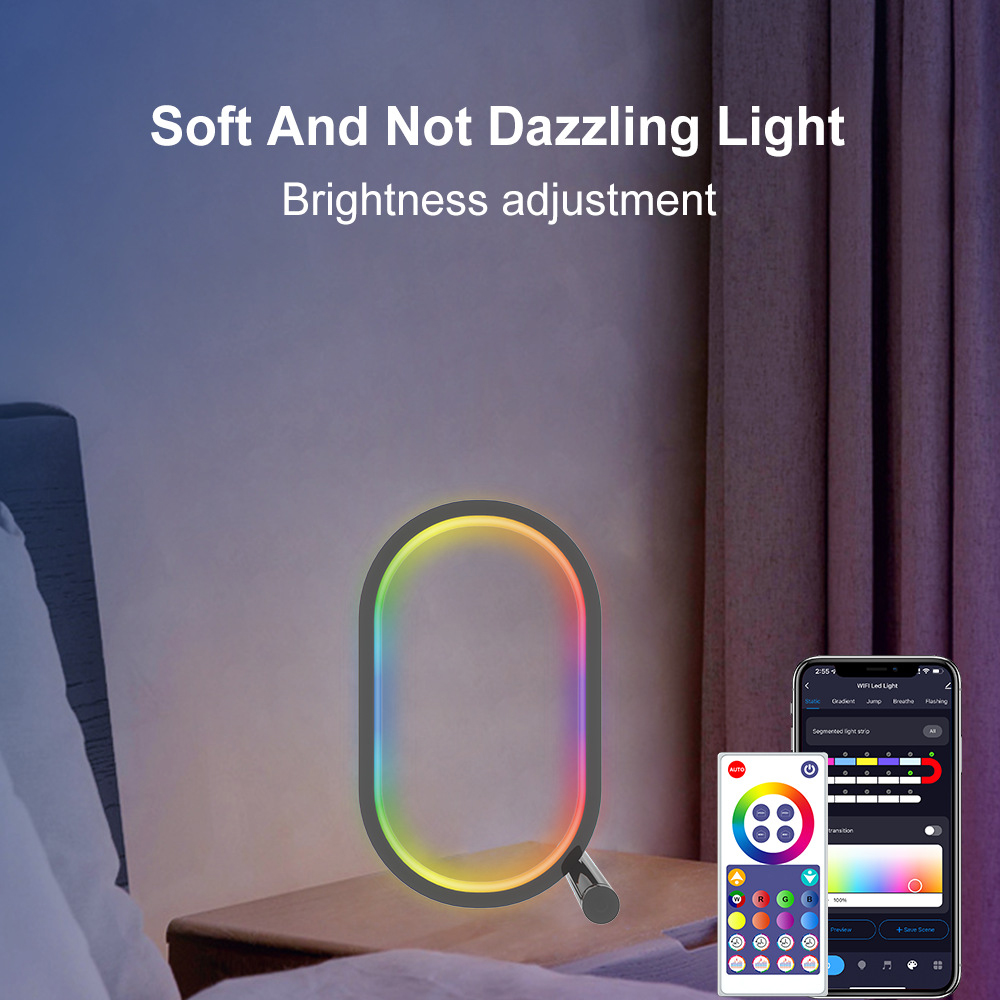 Smart WIFI APP Creative Desk L - Rgb Desk Lamp Smart のレビューと価格