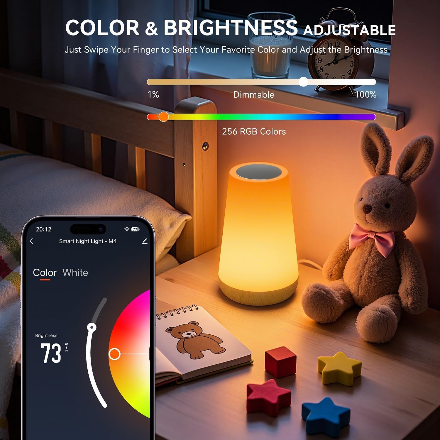 USB Rechargeable Tuya WiFi Sma - Rgb Desk Lamp Smart のレビューと価格