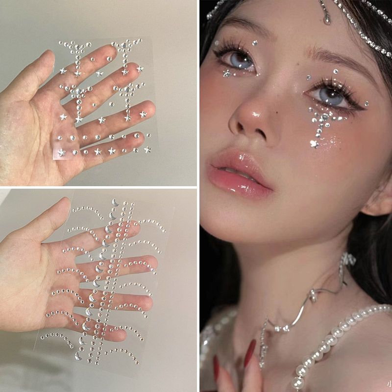 Face Stickers Shiny Crystal Te - Electronics & Gadgets Beginning With D のレビューと価格