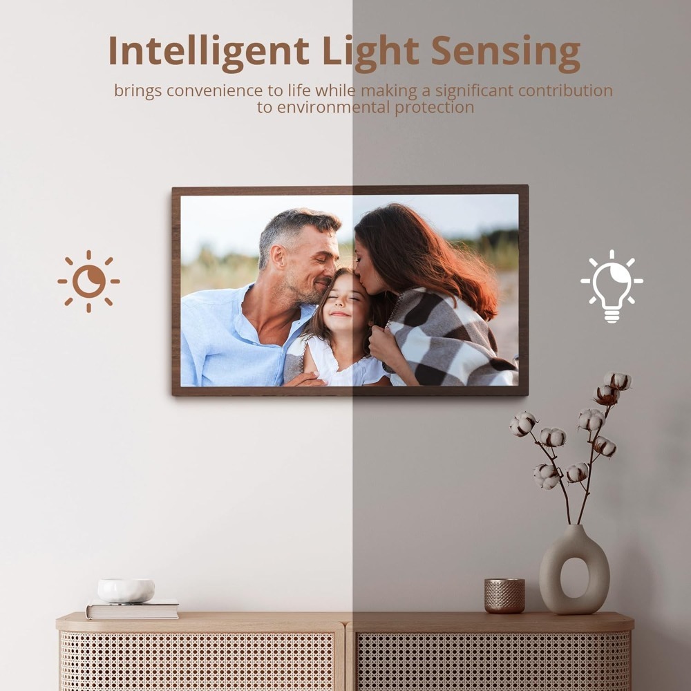 JHZ for NEW Large Digital Pict - Digital Photo Frame Wifi のレビューと価格