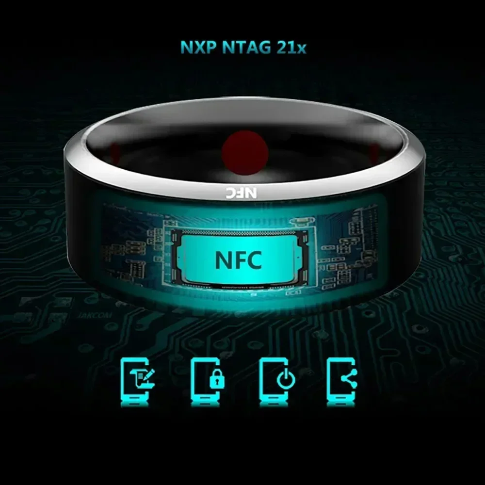 Fashion NFC Control Smart Ring - Nfc Tag Programmable のレビューと価格