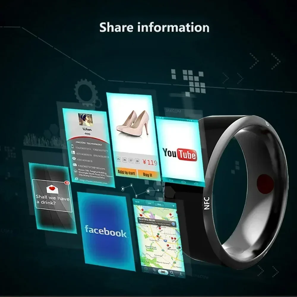Fashion NFC Control Smart Ring - Nfc Tag Programmable のレビューと価格