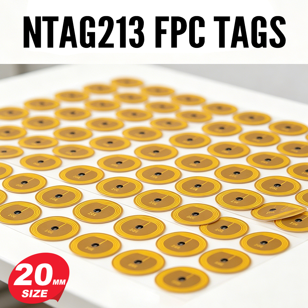 20mm FPC NFC Sticker NTAG213 C - Nfc Tag Programmable のレビューと価格