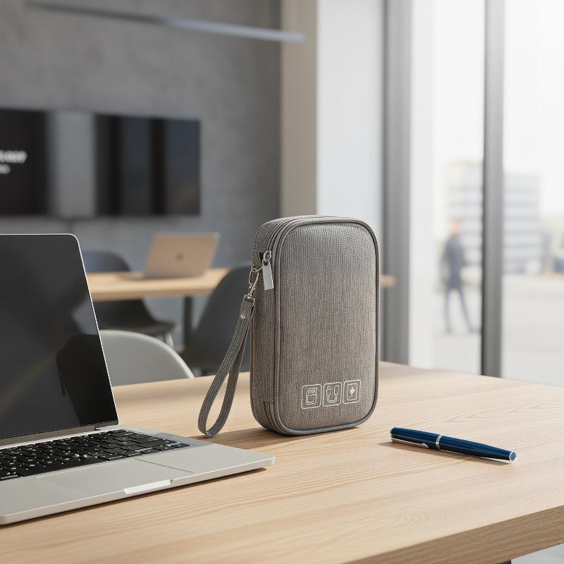 Double Layer Cable Storage Bag - Electronics Gadgets And Accessories のレビューと価格