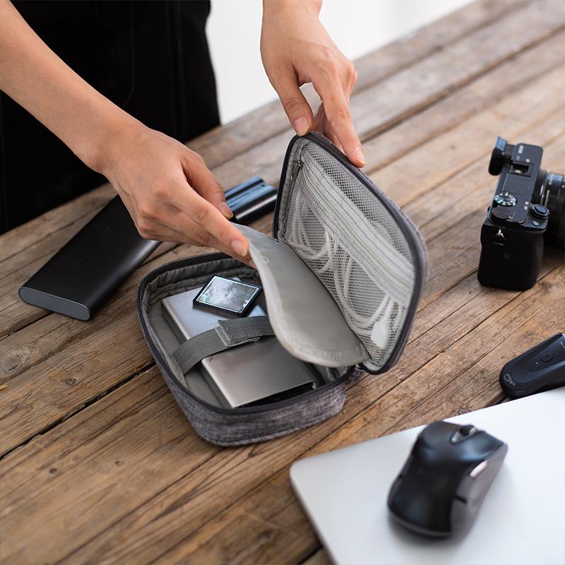 Double Layer Cable Storage Bag - Electronics Gadgets And Accessories のレビューと価格