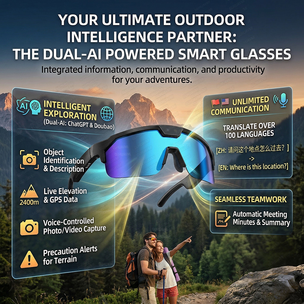 2026 New AI Sport Cycling Smar - Smart Glasses Ar のレビューと価格