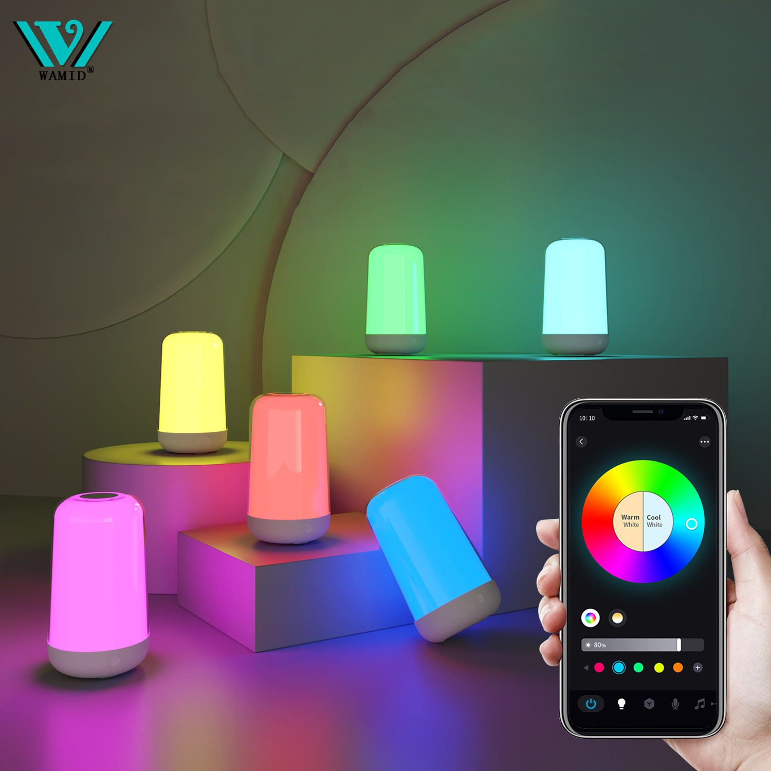 Smart Touch LED Night Light RG - Rgb Desk Lamp Smart のレビューと価格