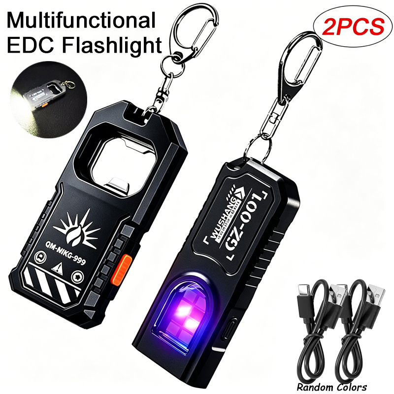 2Pcs Portable LED COB Keychain - Mini Electronics Gadgets のレビューと価格