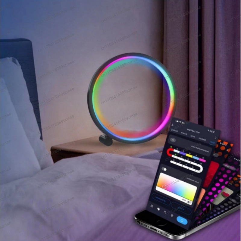 RGB Desktop Ambient Light Crea - Rgb Desk Lamp Smart のレビューと価格