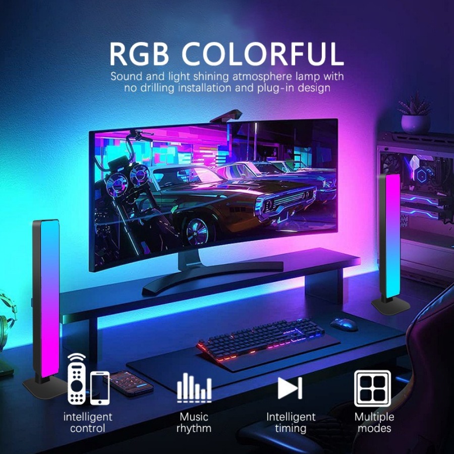 Smart Tuya RGB Gaming Atmosphe - Rgb Desk Lamp Smart のレビューと価格