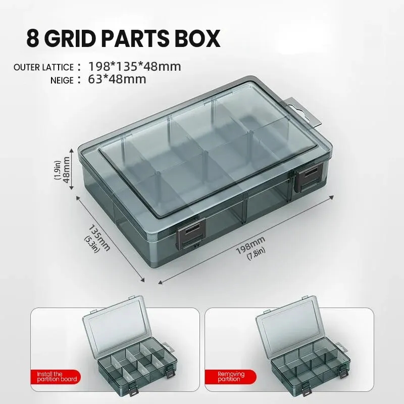 AIRAJ Plastic Tool Parts Box S - Electronics Gadgets And Accessories のレビューと価格