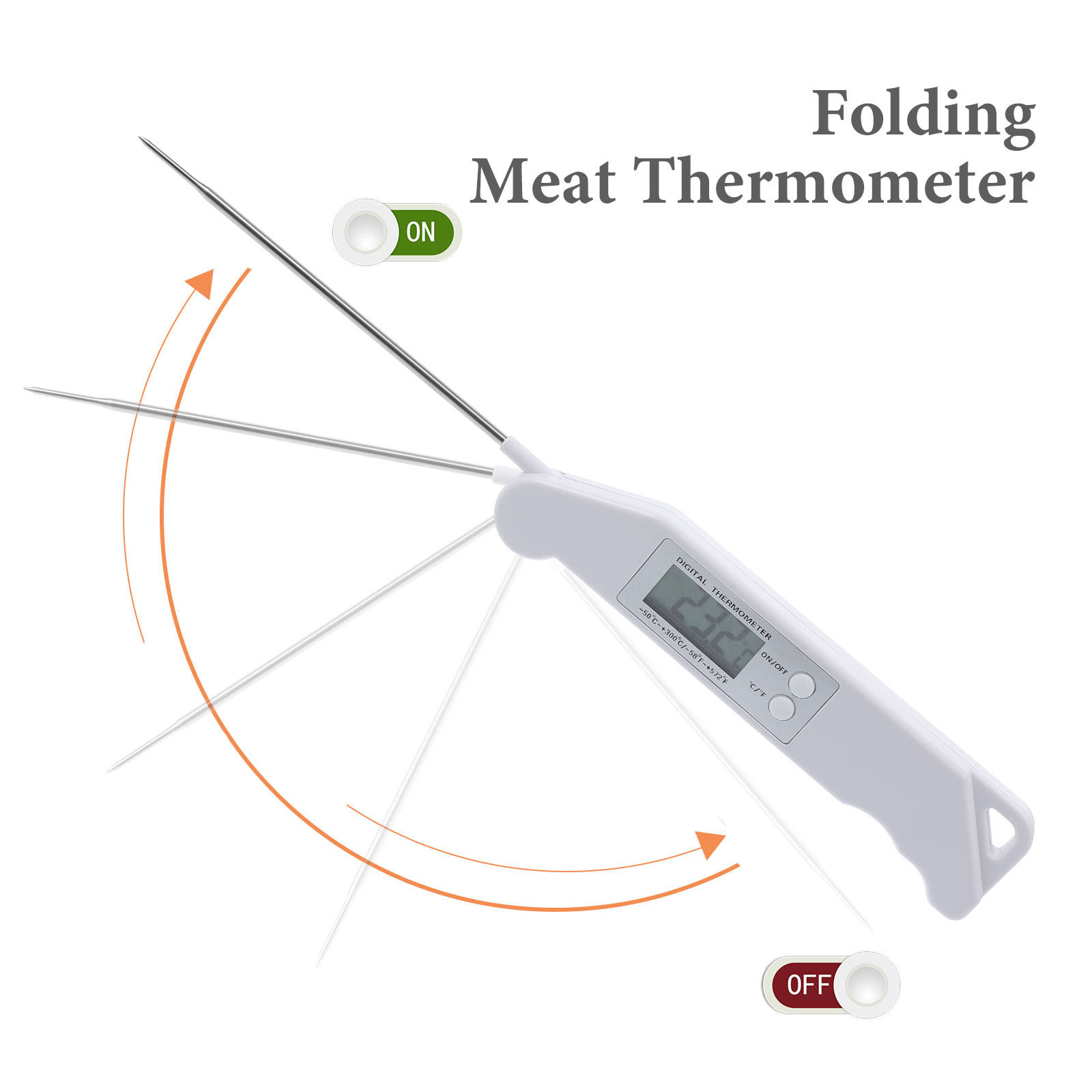 Folding Electronic Thermometer - Electronics And Gadgets のレビューと価格