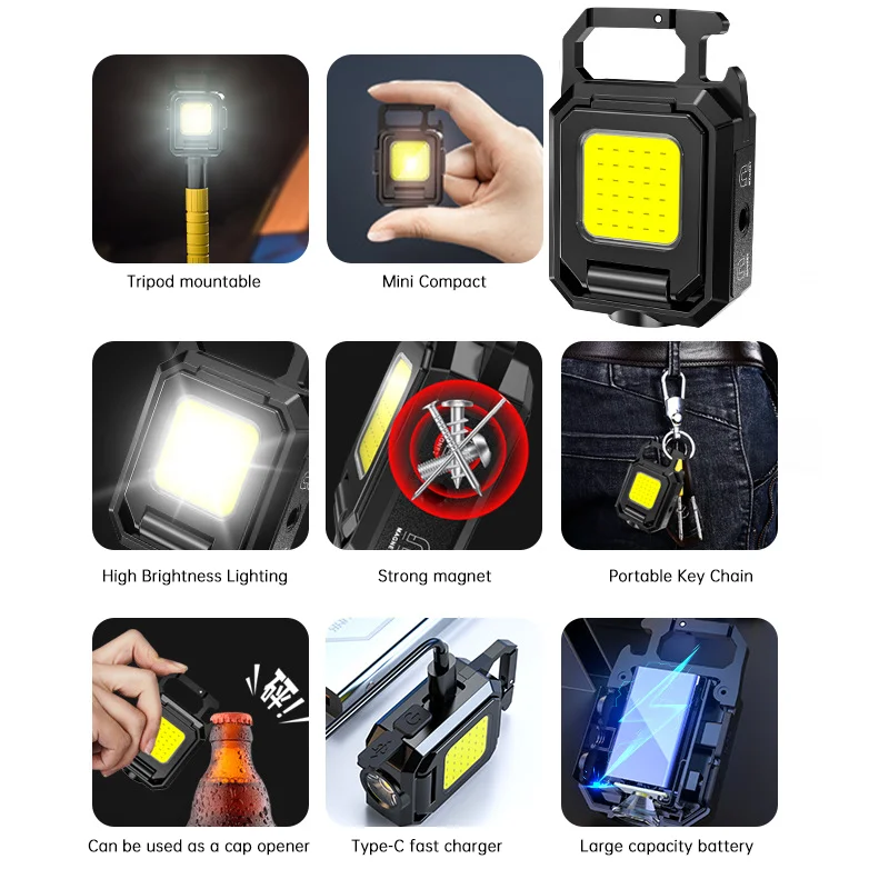 Mini LED Handheld Flashlights  - Mini Electronics Gadgets のレビューと価格