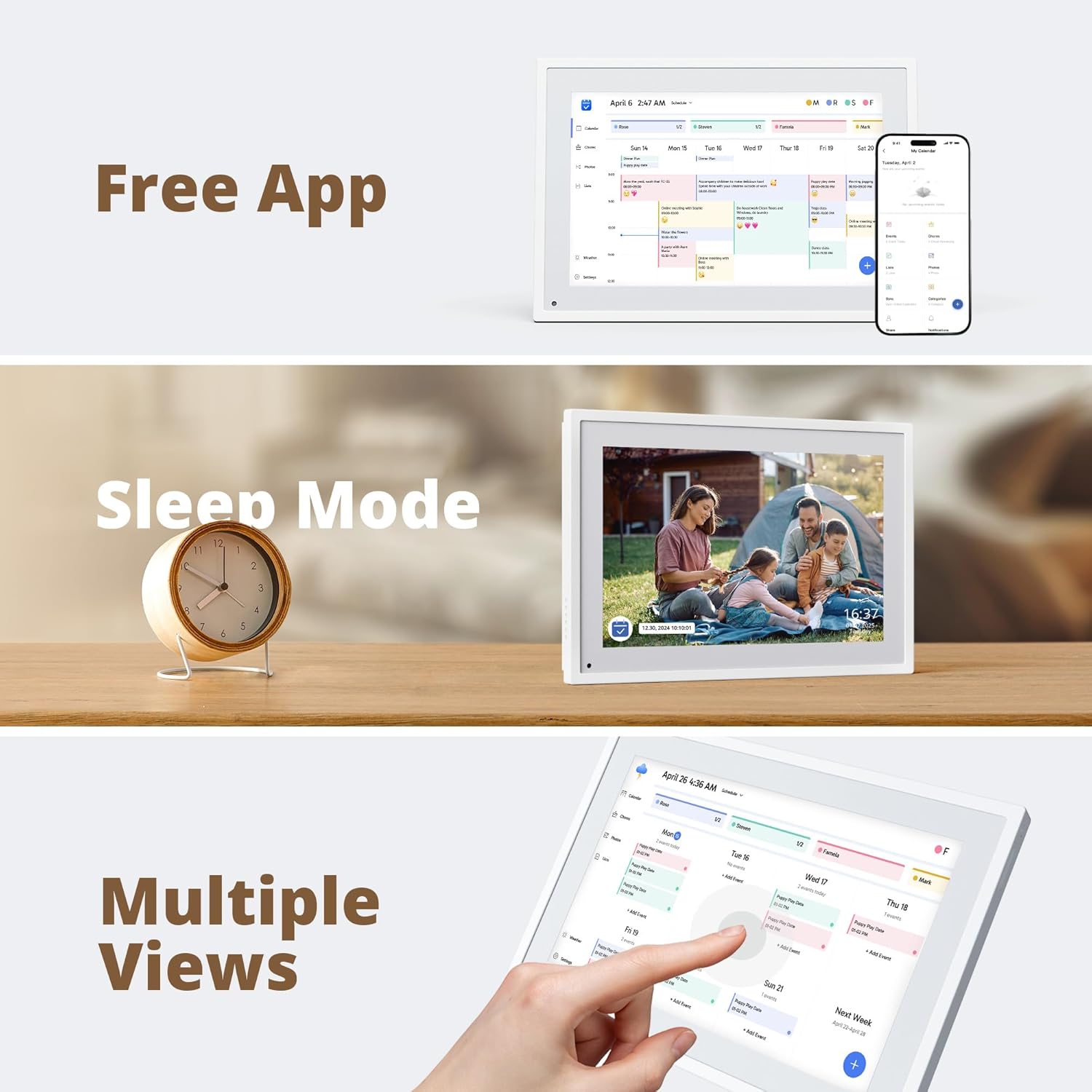 10.1 Inch  1920x1080 IPS Digit - Digital Photo Frame Wifi のレビューと価格