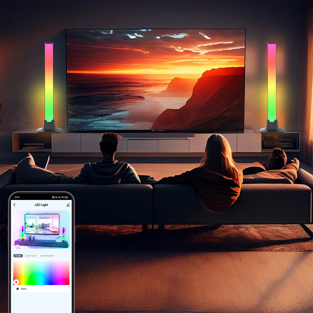 RGB LED Lights Bar Bluetooth S - Rgb Desk Lamp Smart のレビューと価格