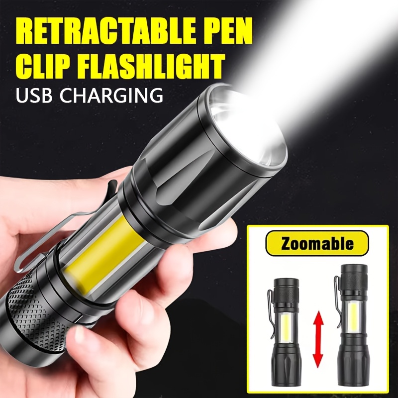 Mini LED Flashlight COB Floodl - Mini Electronics Gadgets のレビューと価格