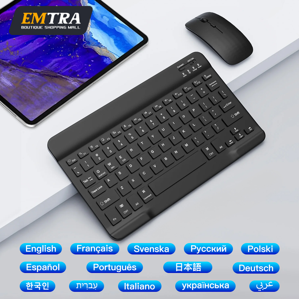 Wireless Bluetooth Mouse Recha - Wireless Keyboard Mini のレビューと価格