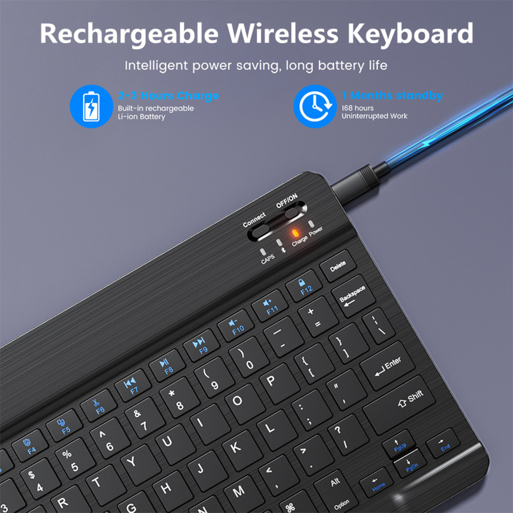 Wireless Bluetooth Mouse Recha - Wireless Keyboard Mini のレビューと価格