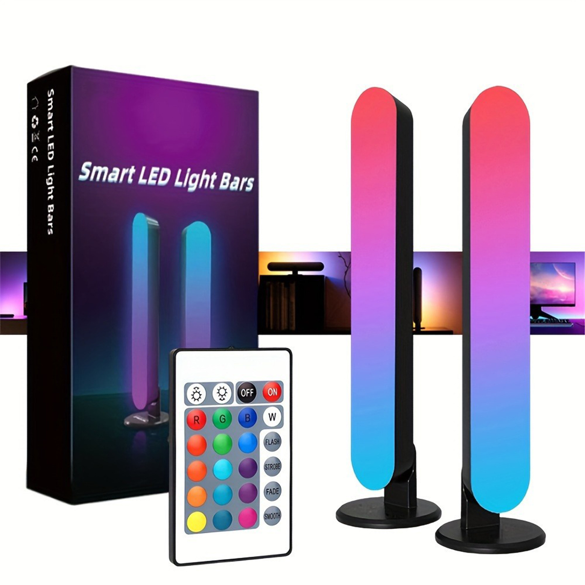 RGB Smart LED Strip Night Ligh - Rgb Desk Lamp Smart のレビューと価格