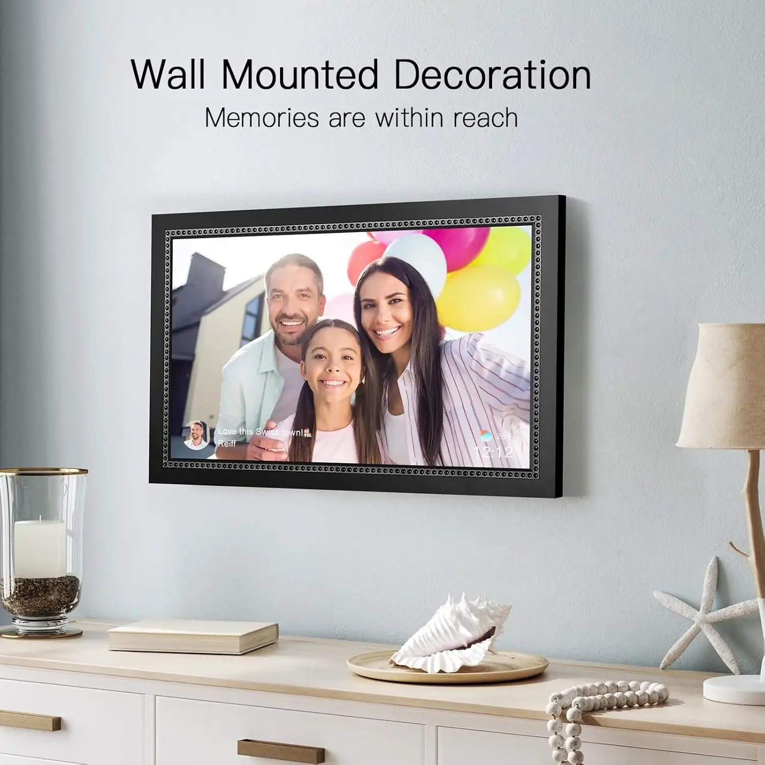 Digital Picture Frame 15.6 Inc - Digital Photo Frame Wifi のレビューと価格