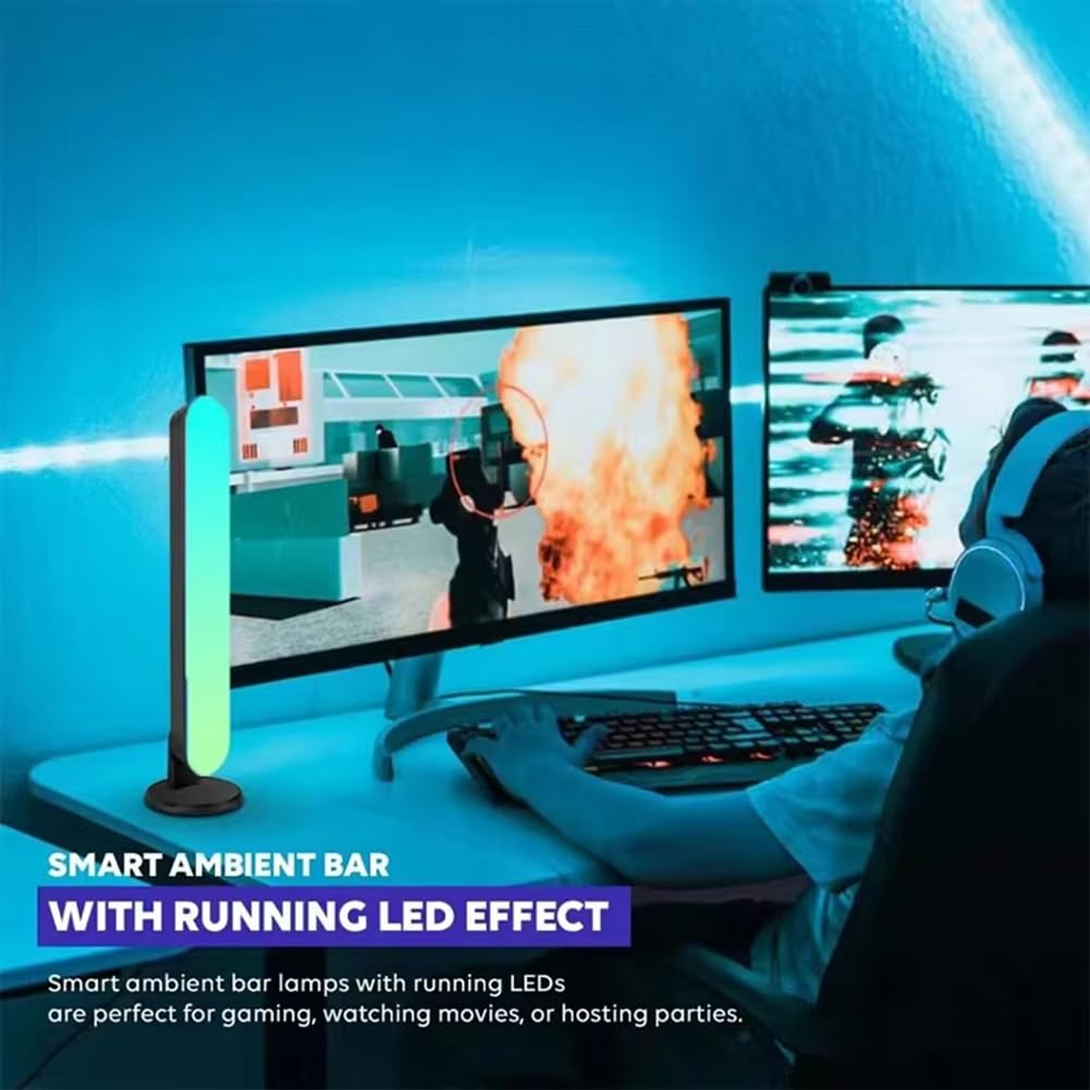 1/2pc LED Smart Desktop Decora - Rgb Desk Lamp Smart のレビューと価格