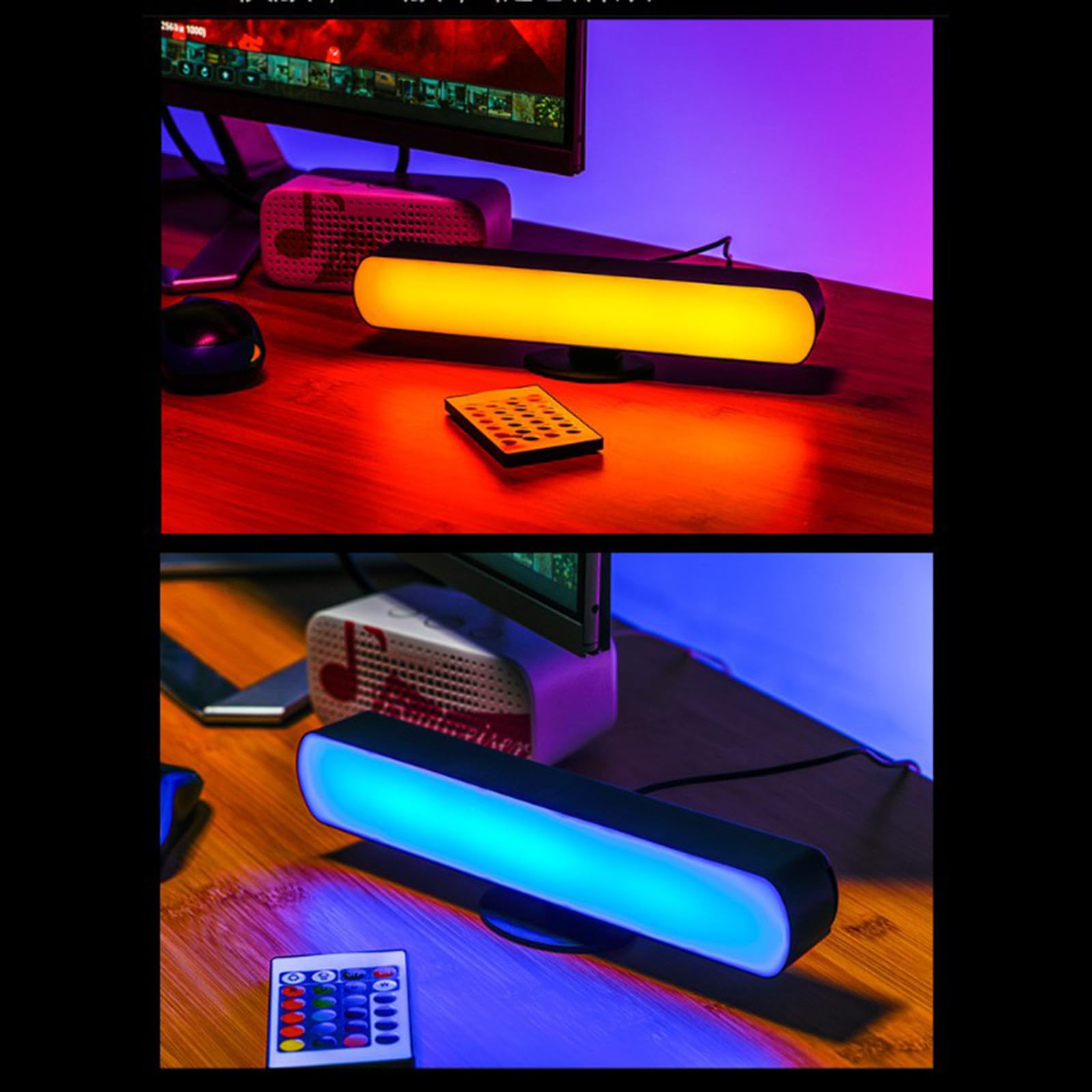 1/2pc LED Smart Desktop Decora - Rgb Desk Lamp Smart のレビューと価格