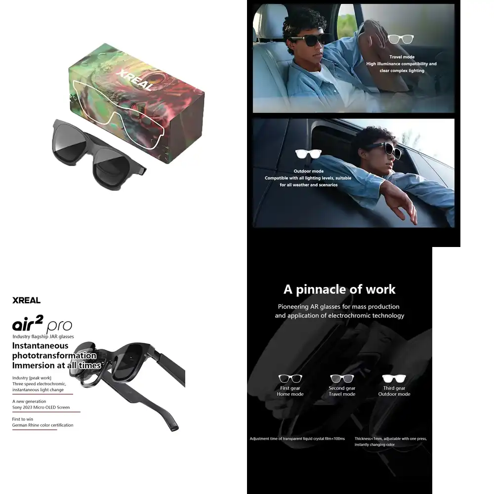 Nreal Air 2 Pro Smart AR Glass - Smart Glasses Ar のレビューと価格