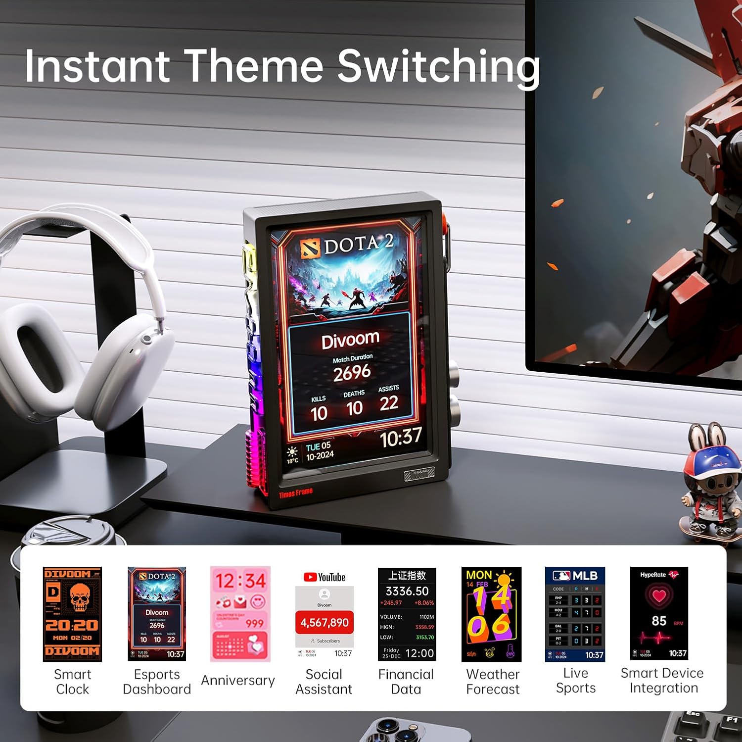 【2026】Divoom Times Frame WiFi  - Digital Photo Frame Wifi のレビューと価格
