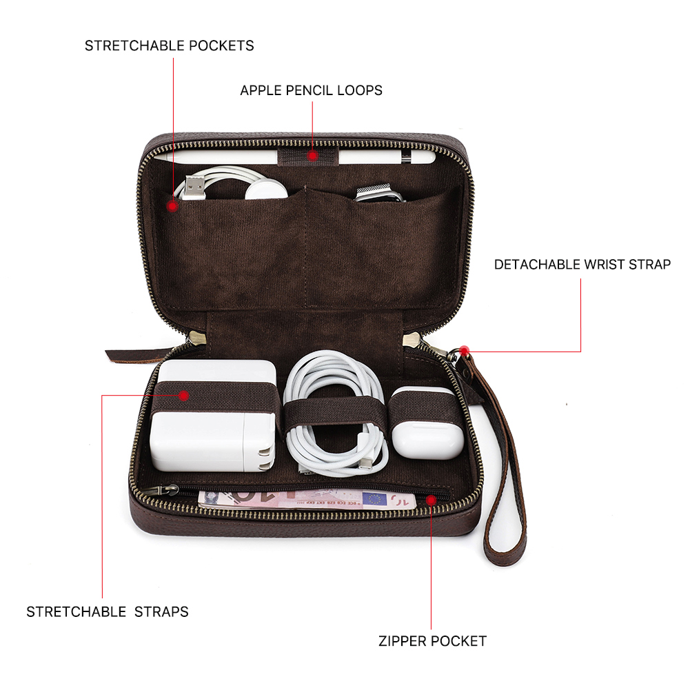 Genuine Leather Portable USB D - Electronics Gadgets And Accessories のレビューと価格