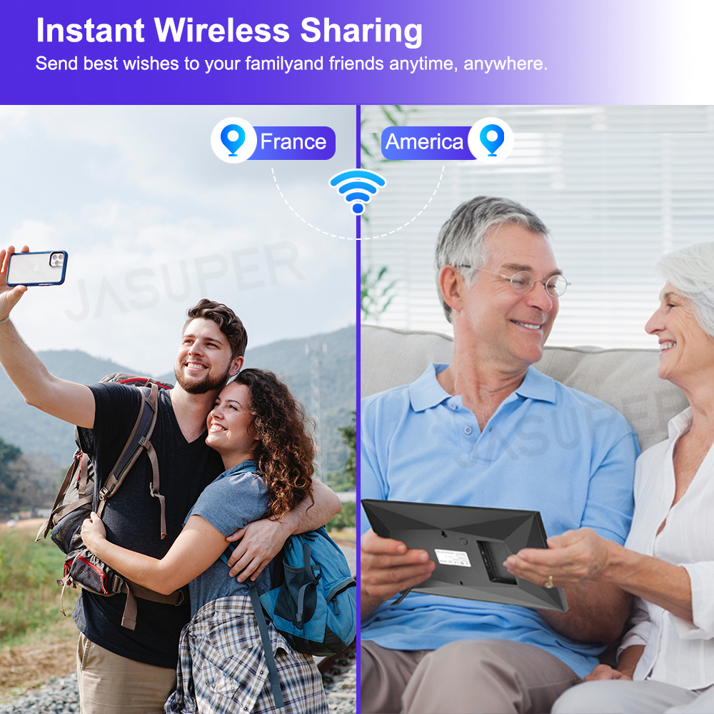 WiFi Uhale Digital Photo Frame - Digital Photo Frame Wifi のレビューと価格