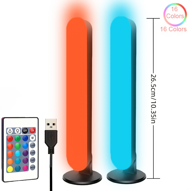 1/2pc LED Desktop Smart RGB Li - Rgb Desk Lamp Smart のレビューと価格