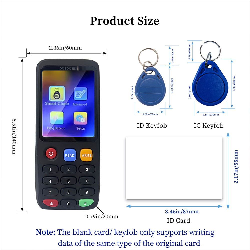 New X7 RFID Tag Card Reader NF - Nfc Tag Programmable のレビューと価格