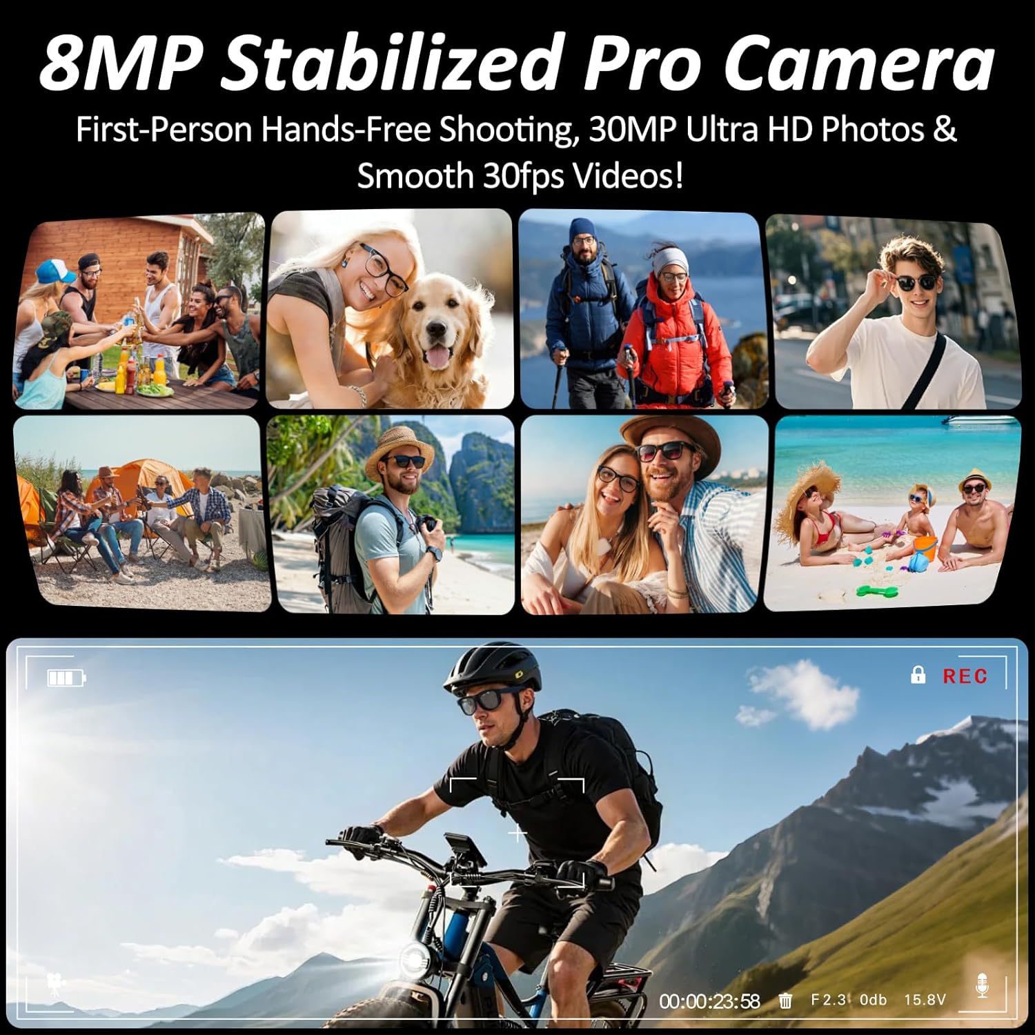 2026New 3600mAh Charging Case  - Smart Glasses Ar のレビューと価格